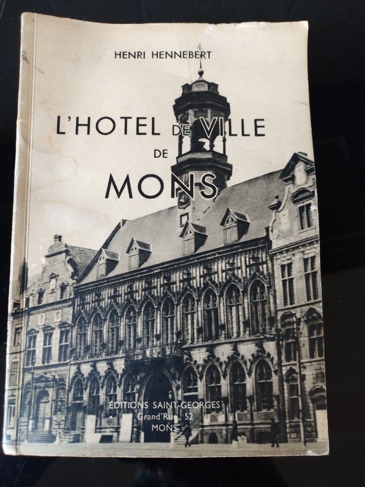 Hôtel de Ville de Mons 1949, Enlèvement ou Envoi