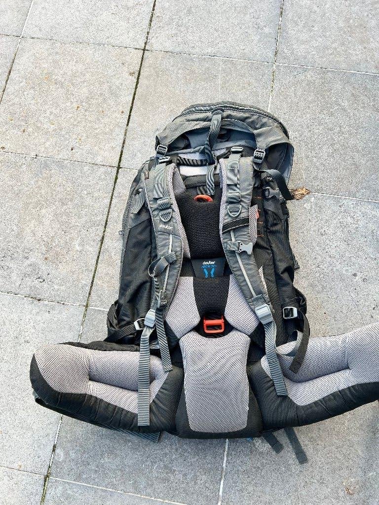 Deuter rugzak 60 + 15 liter, Ophalen, Gebruikt, Rugzak