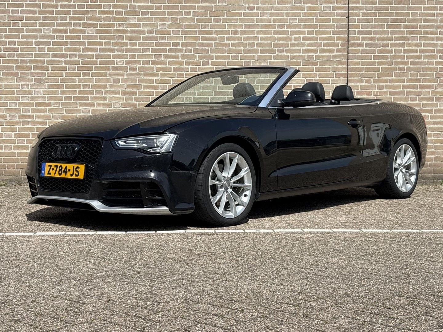 Audi A5 Cabriolet 2.0 TFSI quattro Automaat | Leder | Climat, Auto's, Audi, Automaat, Zwart, Cabriolet, Zwart