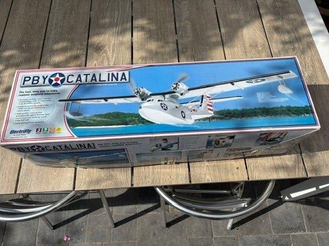 Avion rc PBY Catalina, Enlèvement, Neuf, Électro, RTF (Ready to Fly)