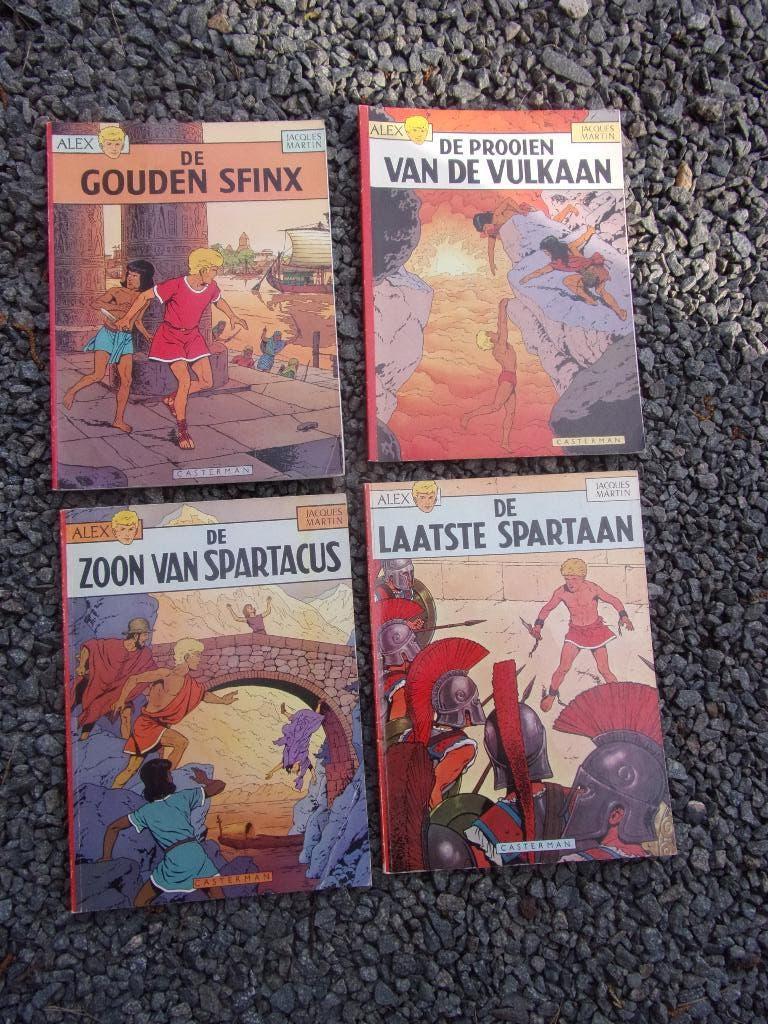 JACQUES MARTIN  (4 X ALEX) (4 X LEFRANC), Livres, BD, Comme neuf, Plusieurs BD, Enlèvement ou Envoi