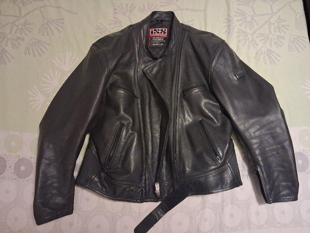 VESTE MOTO CUIR IXS TAILLE 64, Enlèvement, Seconde main, Hommes, IXS