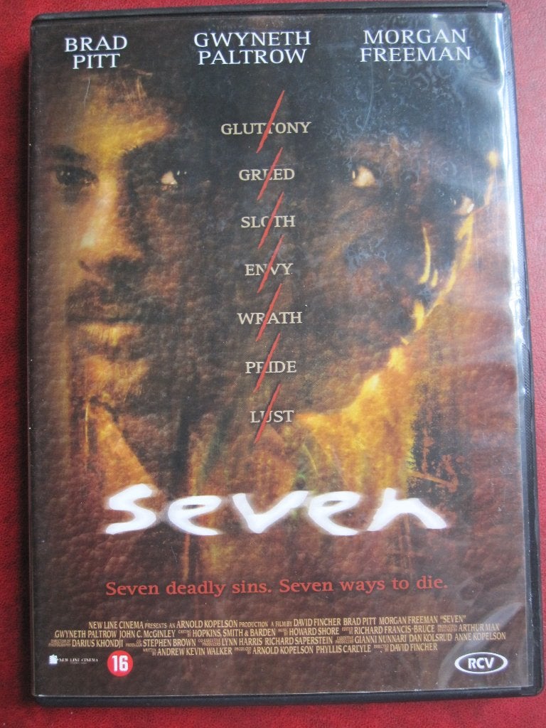 Sept (1995), CD & DVD, DVD | Thrillers & Policiers, Enlèvement ou Envoi, Anglais, Thriller d'action, À partir de 16 ans