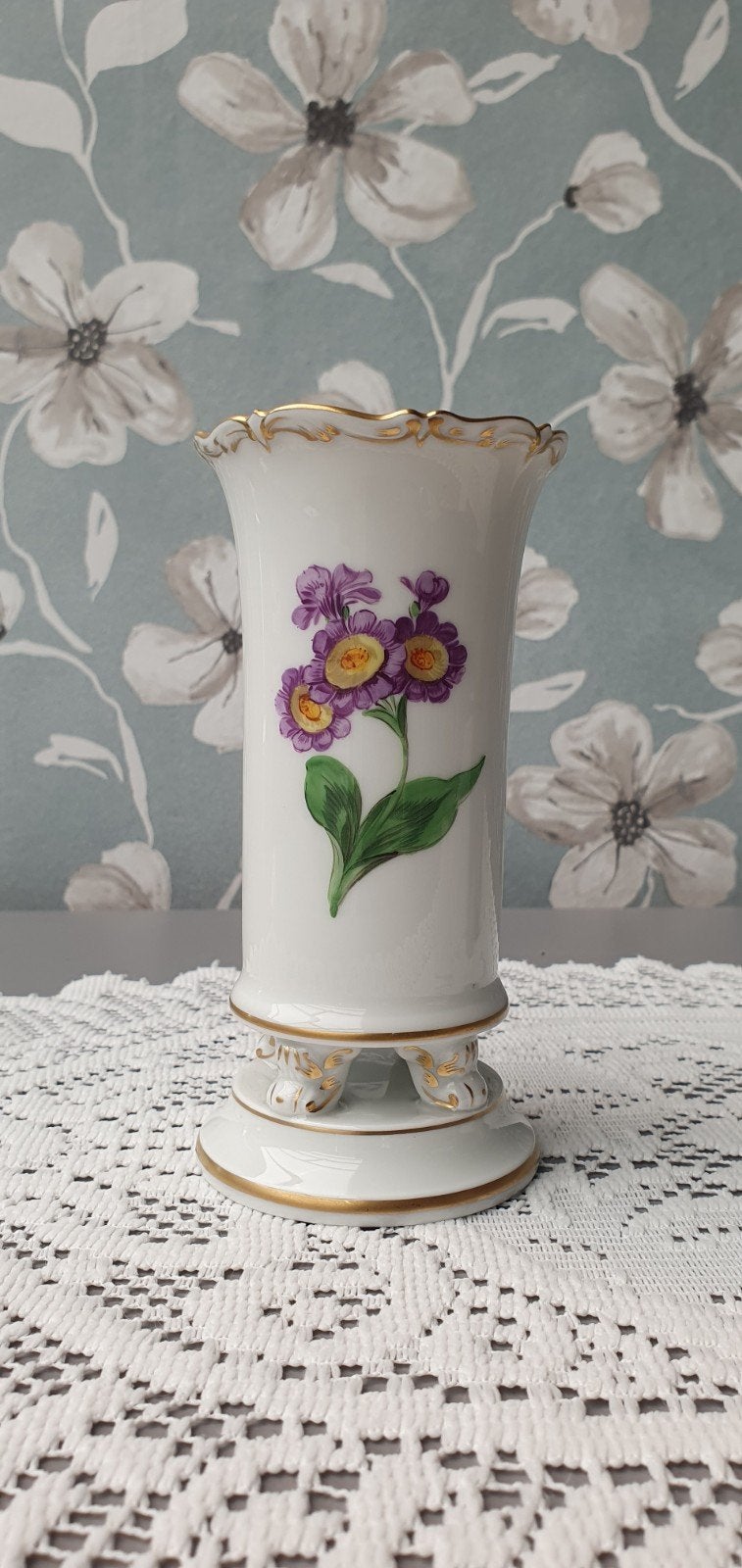 Meissen vaasje, Antiek en Kunst, Ophalen