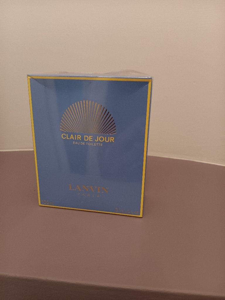 Vintage Eau de toilette Clair de jour Lavin Paris 100 ml, Ophalen, Nieuw, Parfumfles, Gevuld