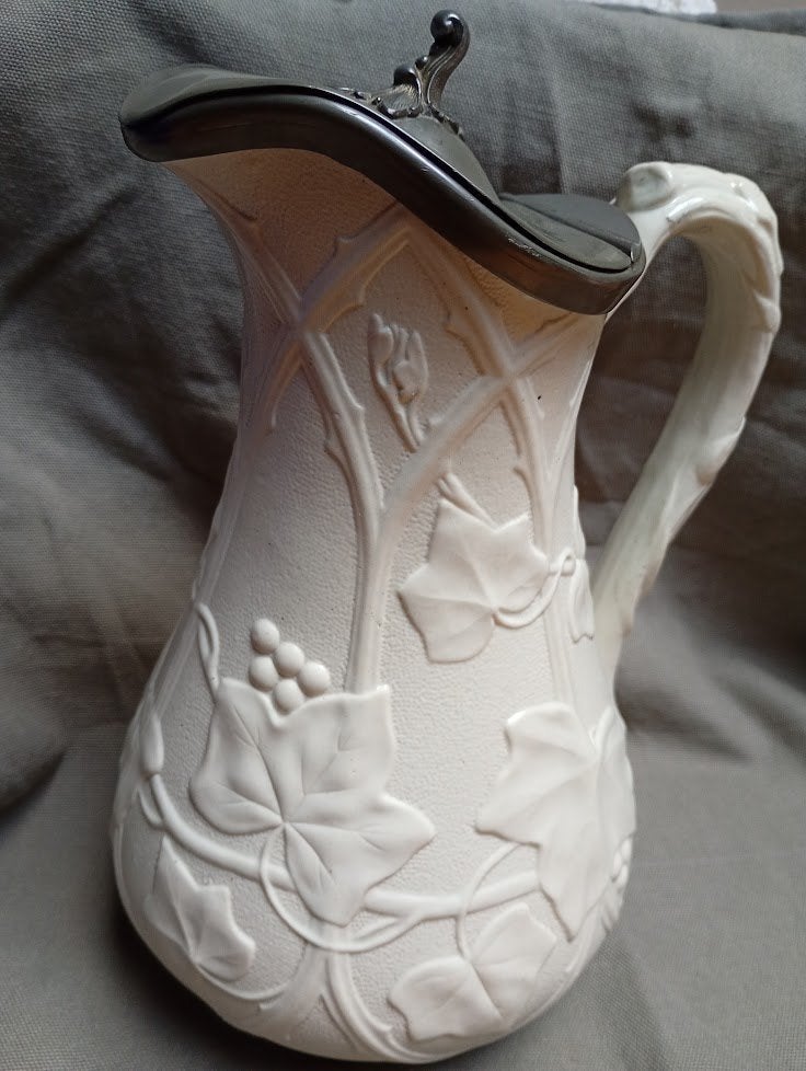 Antieke Victoriaanse Schenkkan (ca. 1860), Antiek en Kunst, Ophalen of Verzenden