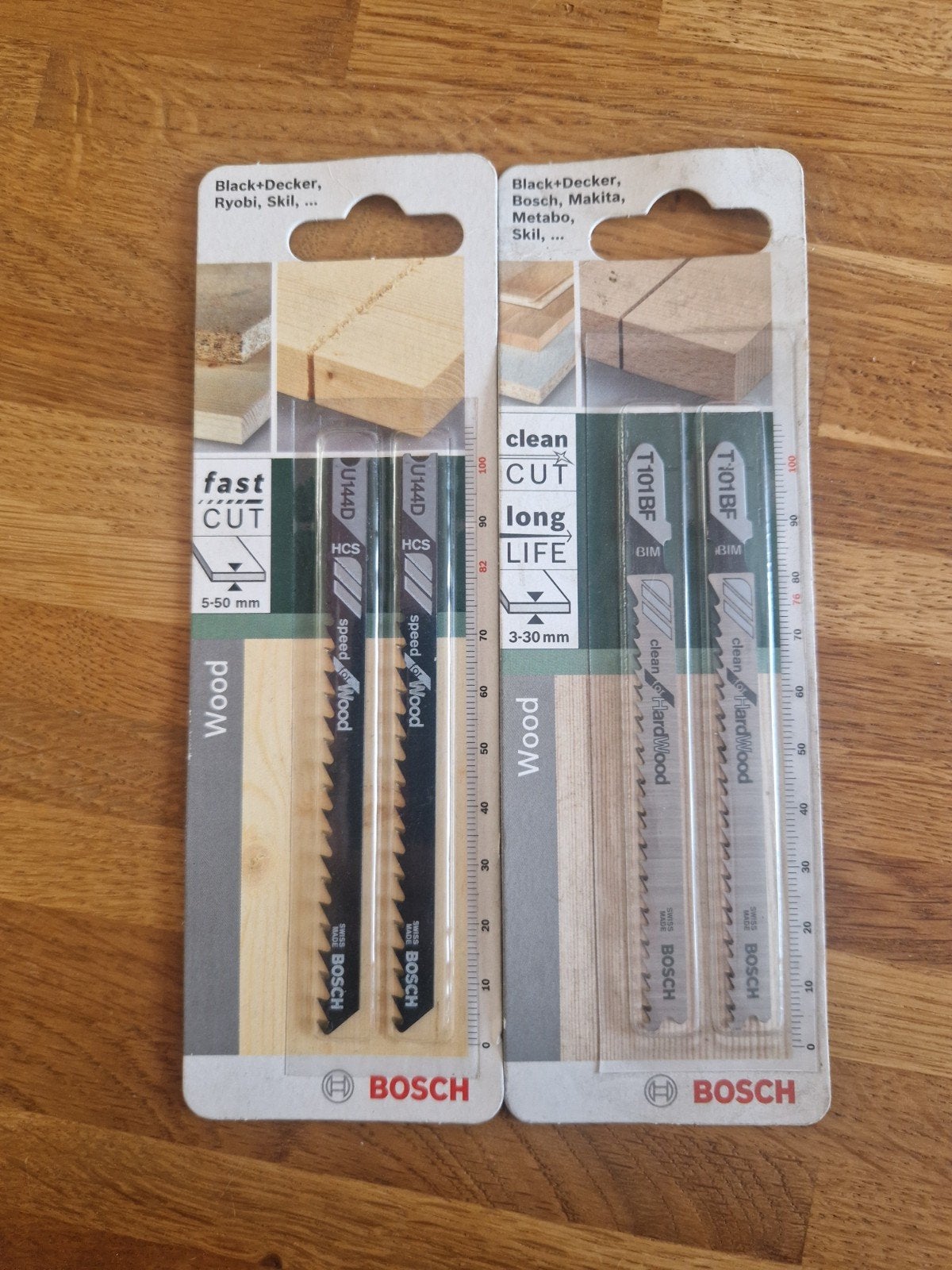 deux paquets de lames de scie sauteuse Bosch, Enlèvement, Scie sauteuse