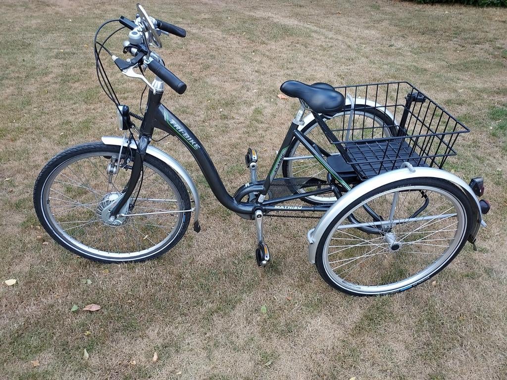 Electrice driewieler, Ophalen