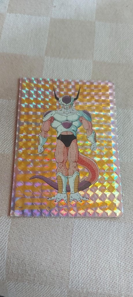 dragonball z kaart glitter Frieza 2nd form, Ophalen of Verzenden, Nieuw, Losse kaart