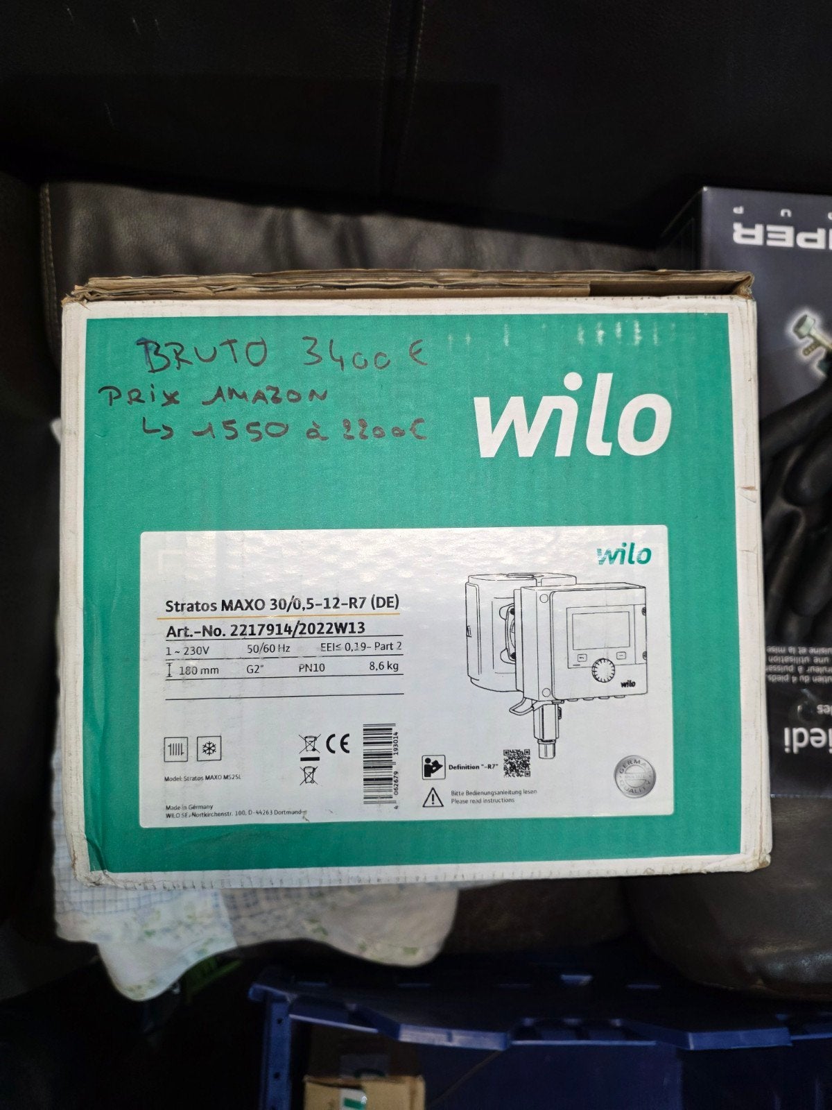 WILO STRATOS MAXO,YONOS PICO,YONOS PARA, Enlèvement, Neuf, Autres types, Haut rendement (HR)