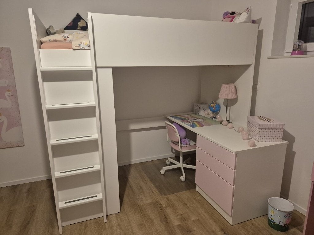 lit mezzanine IKEA, Maison & Meubles, 90 cm, Une personne, Enlèvement, Utilisé