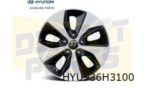 Hyundai Ioniq EV velg alu. 6.5J x 16" (Wit) Origineel! G7F40, -, Verzenden, -, Nieuw