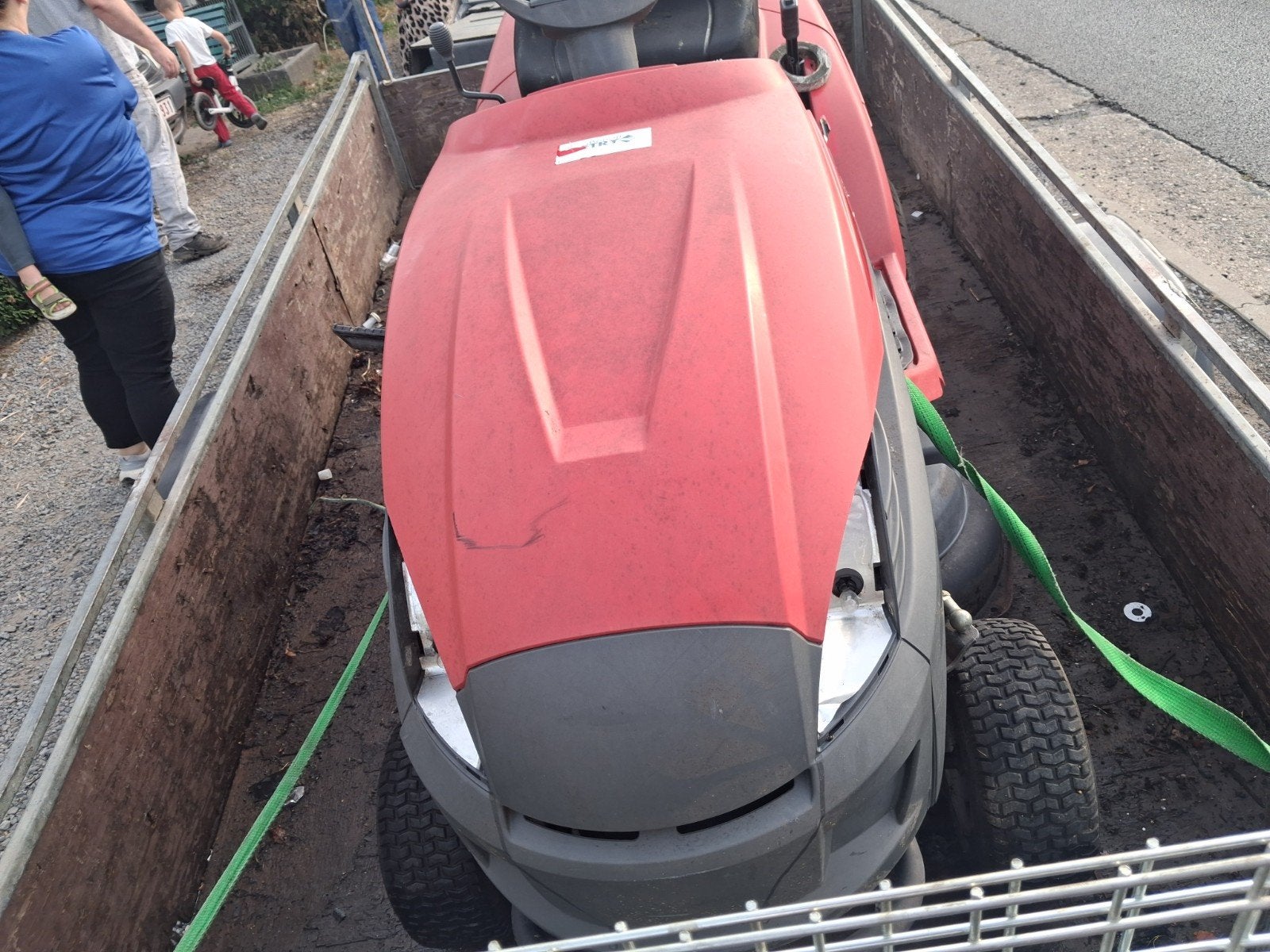 tracteur tondeuse, Jardin & Terrasse, Bac de ramassage