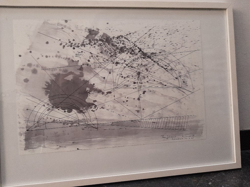 Jules Lismonde : superbe oeuvre unique sur papier, Enlèvement ou Envoi