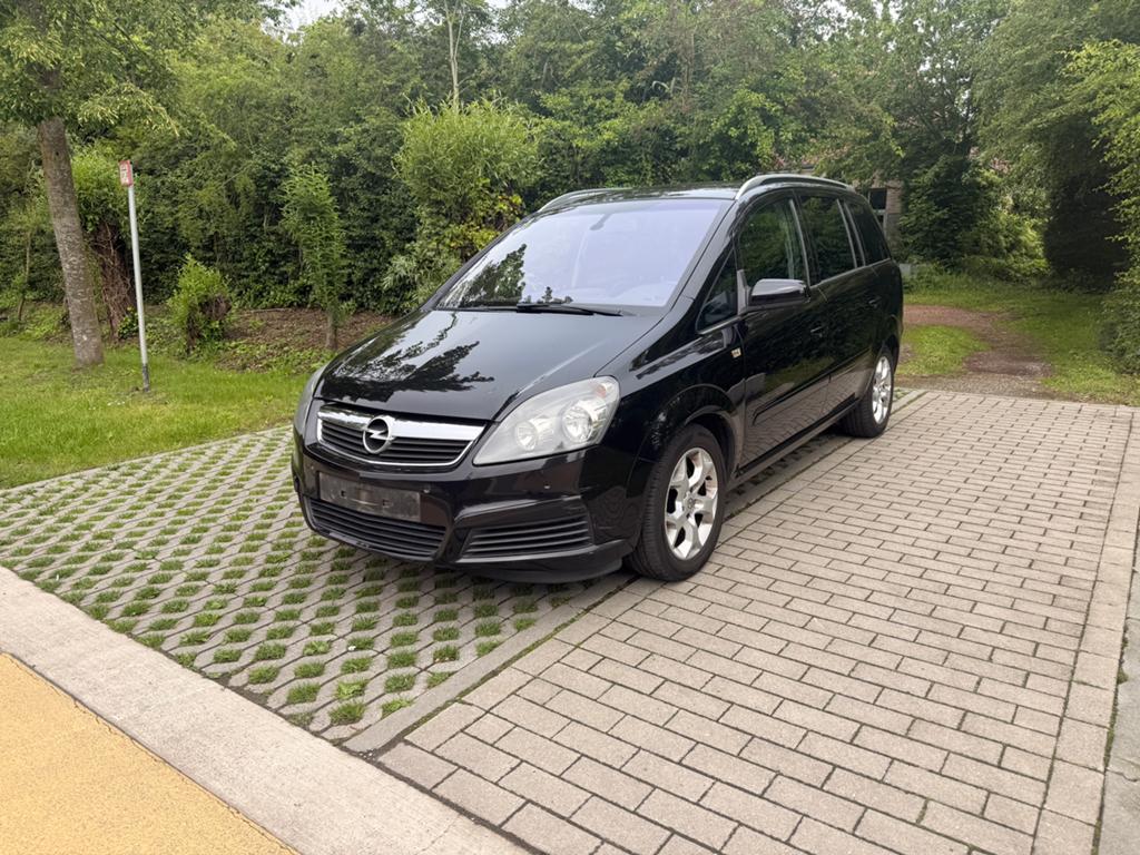 Opel Zafira - 1.9 TDCI - 2006 - Airco - Cruise control, Leder, Zafira, Particulier, Cruise Control