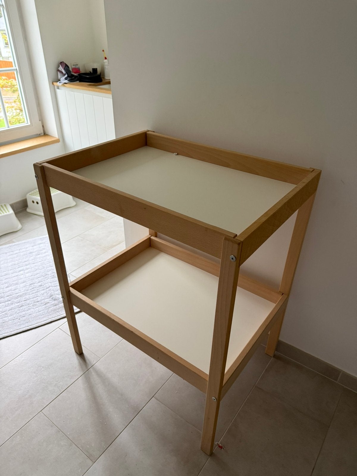Table à langer IKEA en bon état, Enlèvement, Utilisé