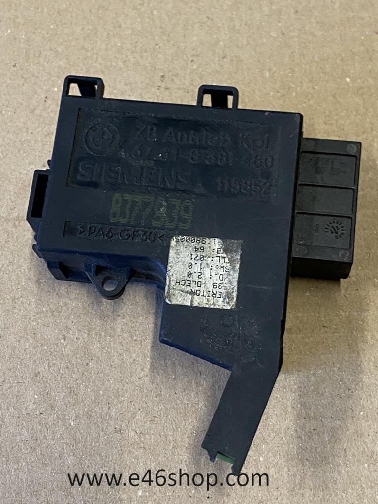 BMW E39 SCHUIFDAK MOTOR MODULE OE 67618381480, Autos : Pièces & Accessoires, Électronique & Câbles, BMW, Utilisé, Enlèvement ou Envoi
