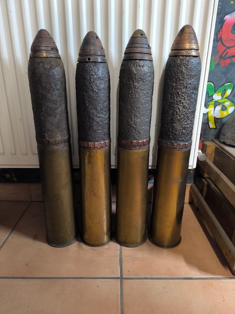 18 pounder ww1 inerte !!!, Ophalen, Landmacht, Hulzen of Bodemvondsten