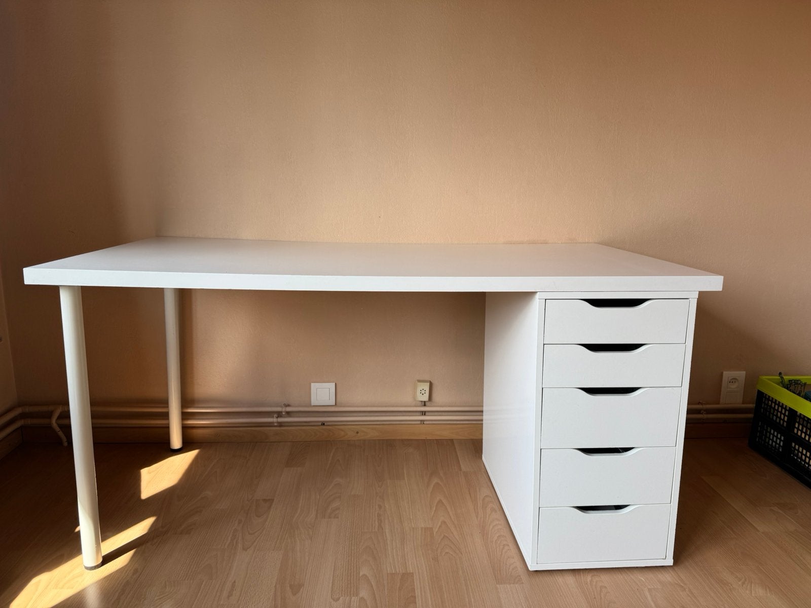 Ikea type kagkapten/ alex bureau, Ophalen, Gebruikt, Hout, IKEA