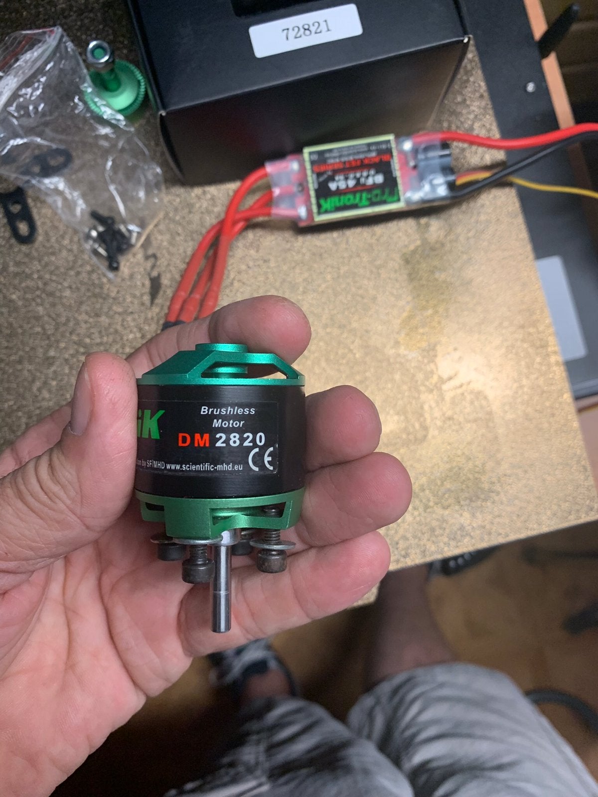 Moteur et variateur, Enlèvement, Neuf