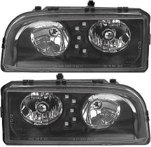 Volvo Koplamp zwarte styling L&R VOLVO 850 Volvo onderdeel n, Auto-onderdelen, Ophalen of Verzenden, Nieuw