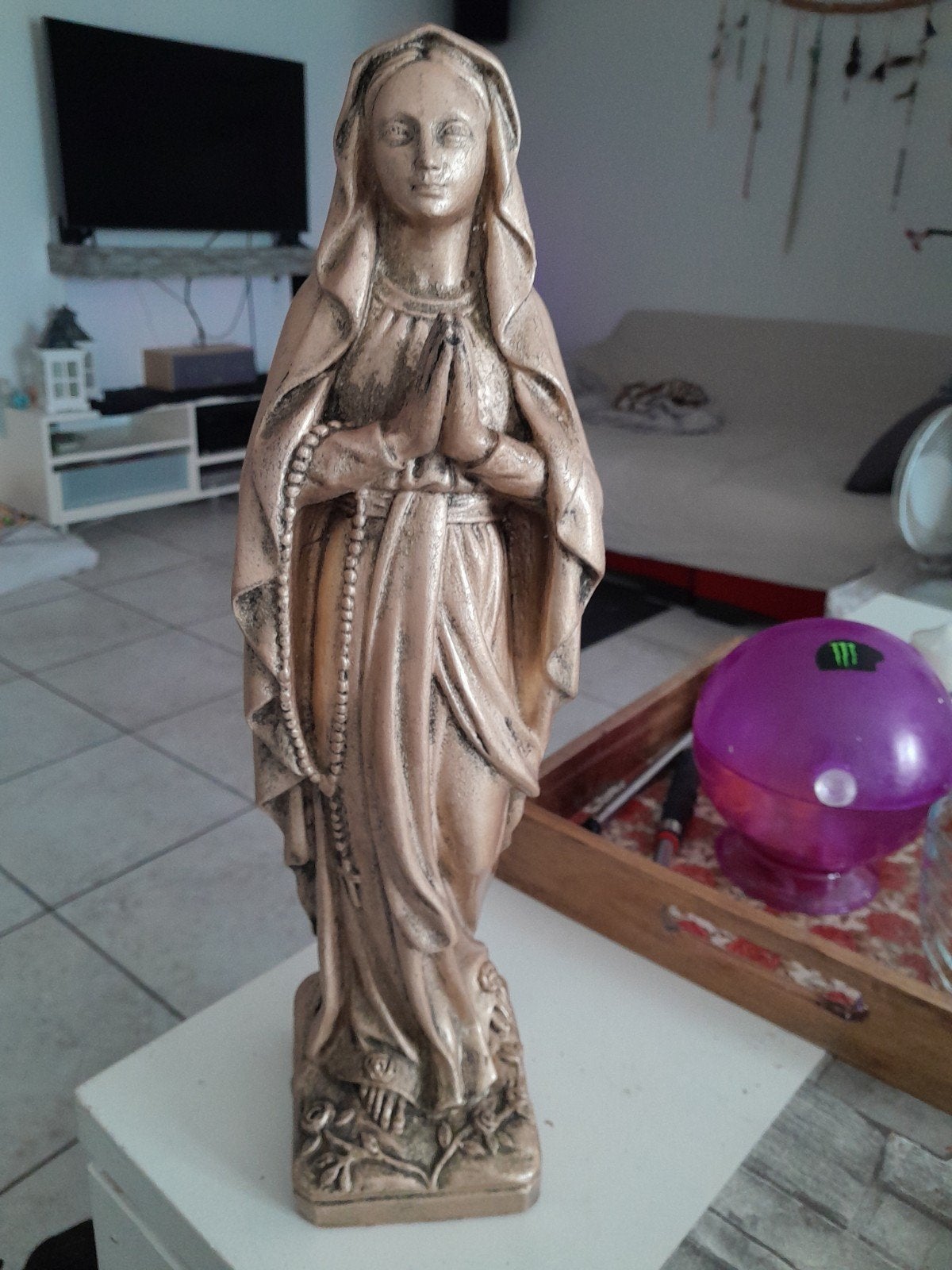 Maria beeld 35 cm, Enlèvement