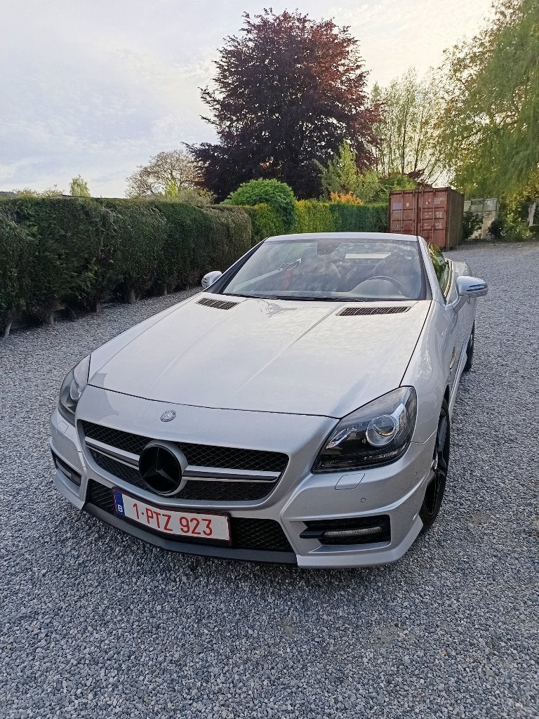 Cabrio SLK R172 auto+ palettes au volant chassis sport origi, Cuir, Achat, 135 kW, 151 g/km