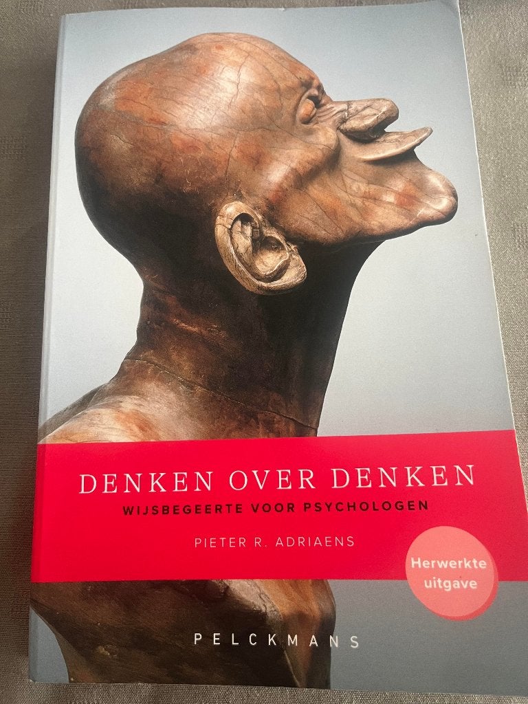 Denken over denken (Pieter R. Adriaens), Boeken, Gelezen, Pieter R. Adriaens, Ophalen of Verzenden, Overige onderwerpen