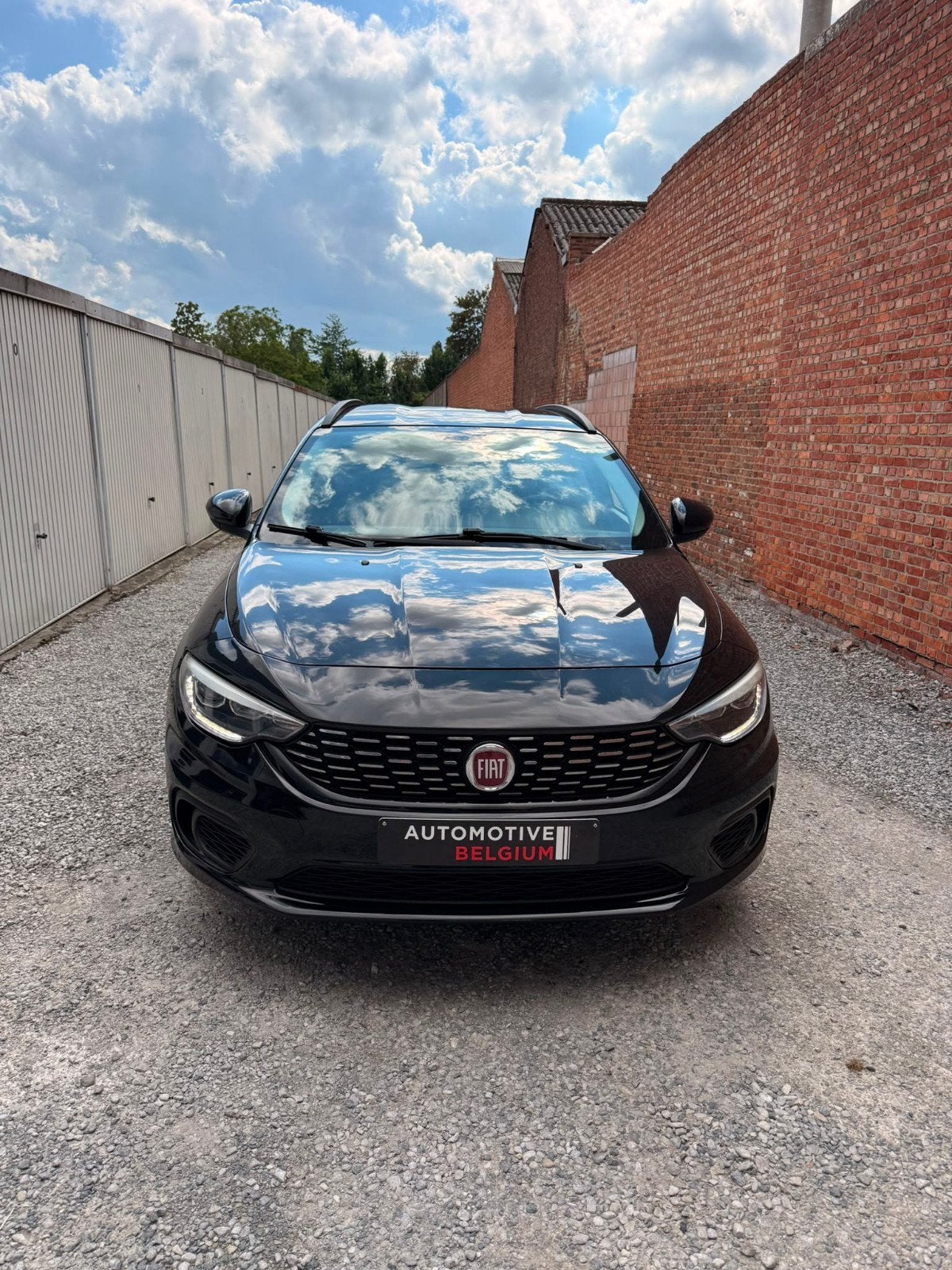 Fiat Tipo Benzine Euro 6b, Auto's, Stof, Parkeersensor, Zwart, Bedrijf
