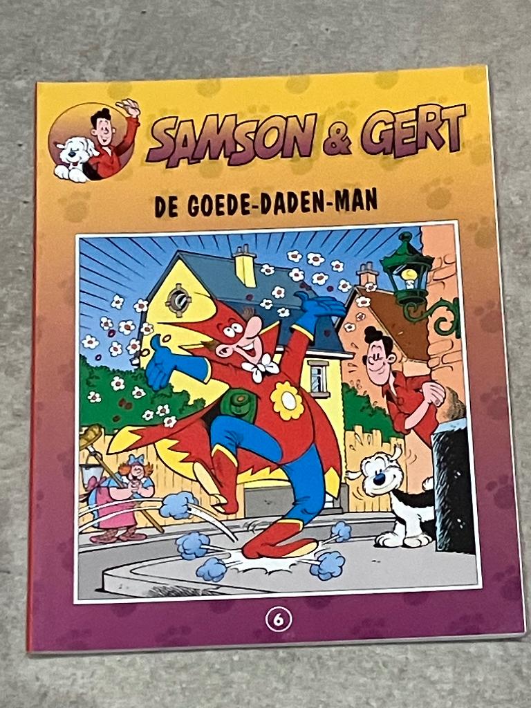 Samson en Gert - 6 - De goede-daden-man, Boeken, Eén stripboek, Ophalen of Verzenden, Gelezen