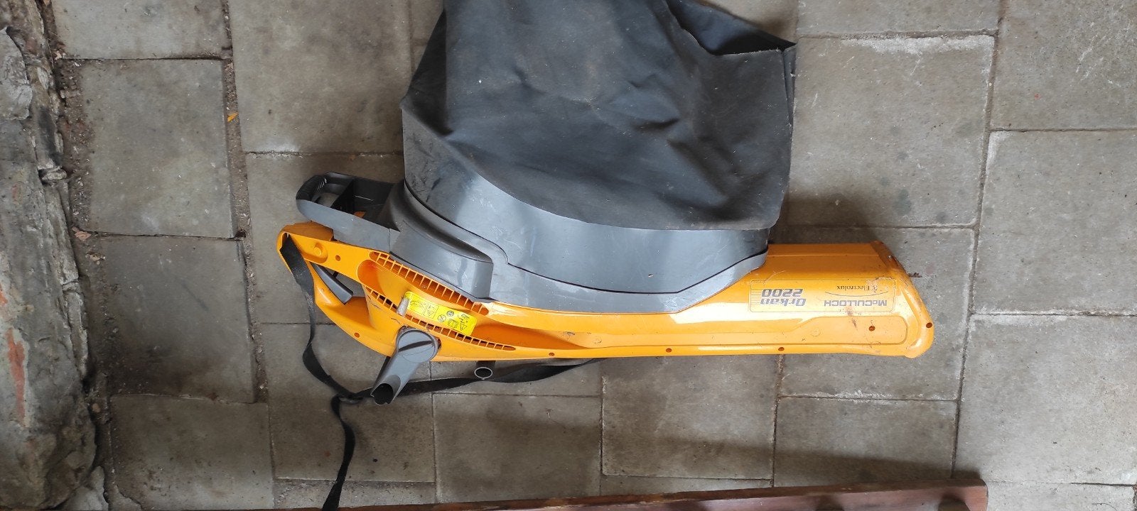 Elektrische bladblazer/ bladzuiger McCulloch Orka 2200, opva, Tuin en Terras, Ophalen