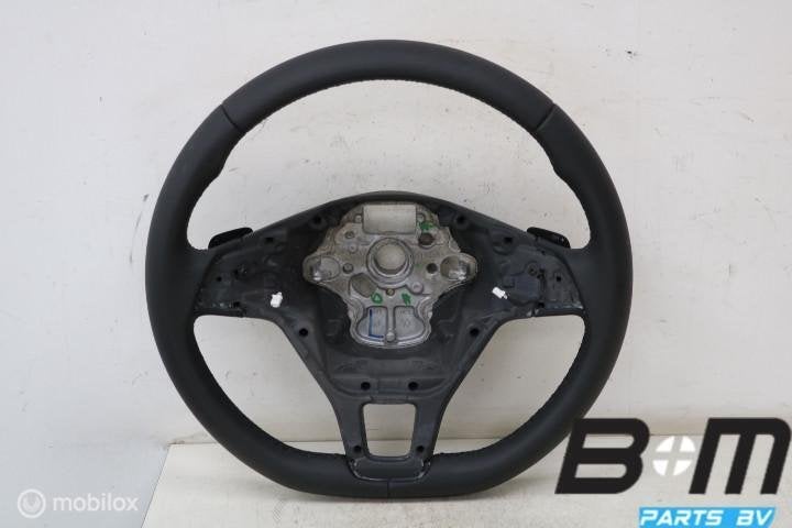 Leder stuur met flippers VW Golf 7 FL 5G0419091BH, Auto-onderdelen, Gebruikt