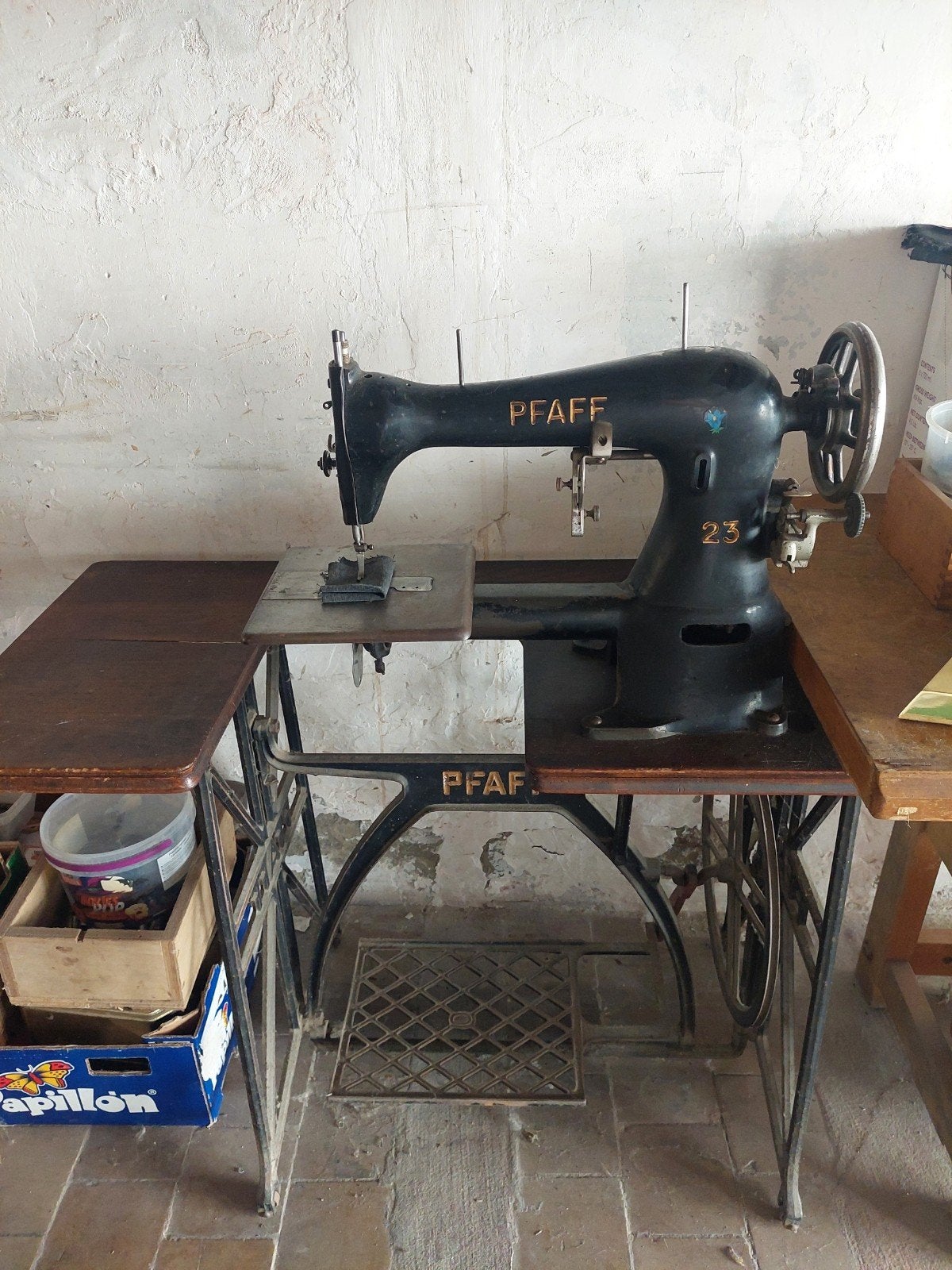 machine vintage à coudre PFAFF, Antiquités & Art, Antiquités | Machines à coudre, Enlèvement