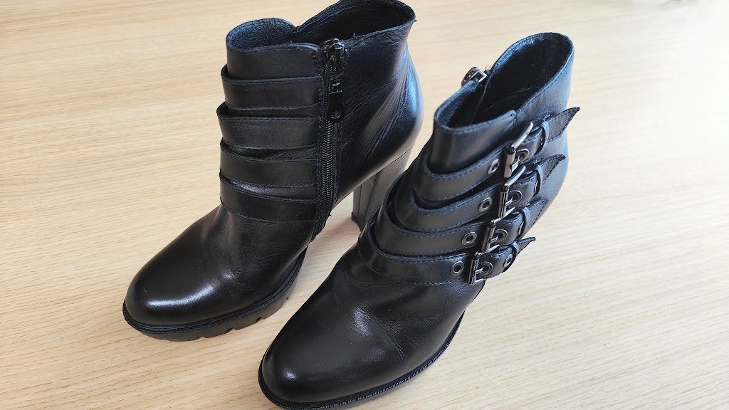 Chaussures à talon femme noir Bruno Premi T36, Bruno premi, Enlèvement ou Envoi, Boots et Botinnes, Porté