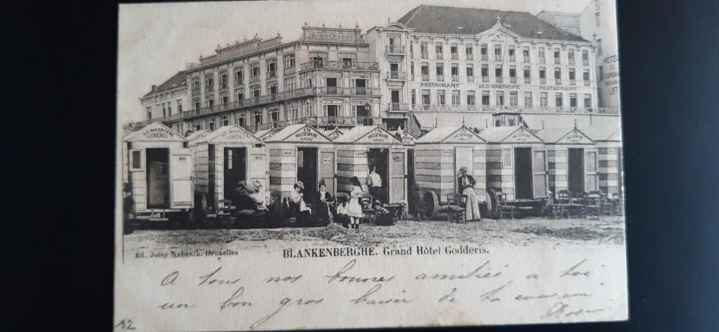 Blankenberge les cabines sur la plage STRAND TOP!, Ophalen of Verzenden