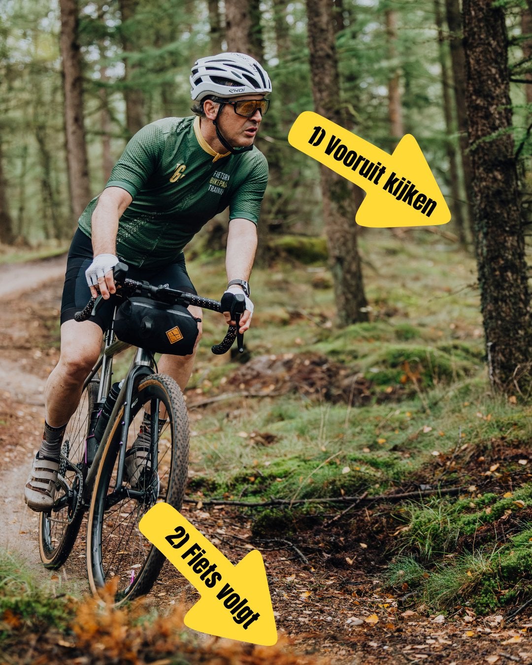 Training Gravel / offroad. Banden-bochten-obstakels-remmen, Fietsen en Brommers, Ophalen, Nieuw