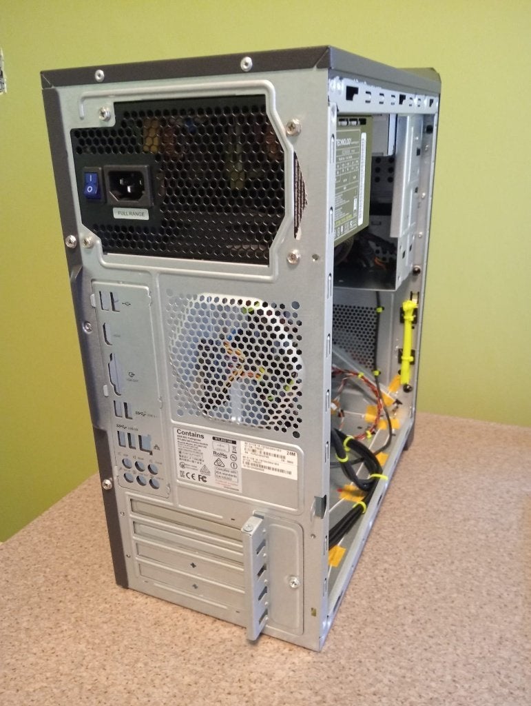 Boîtier PC ASUS G11CB vide + alimentation 500 W testée, Enlèvement, Reconditionné