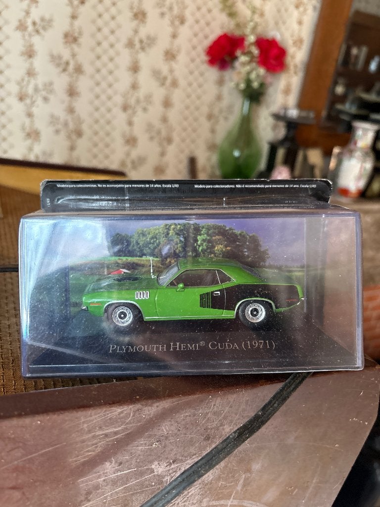 Plymouth Hemi Cuda (1971) - Altaya American Cars, Ophalen, Nieuw, Auto, Overige merken