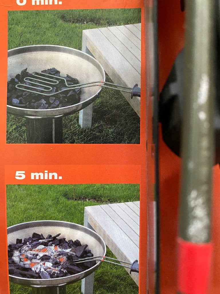 Elektrische aansteker 230V voor houtskool BBQ, Tuin en Terras, Ophalen, Zo goed als nieuw