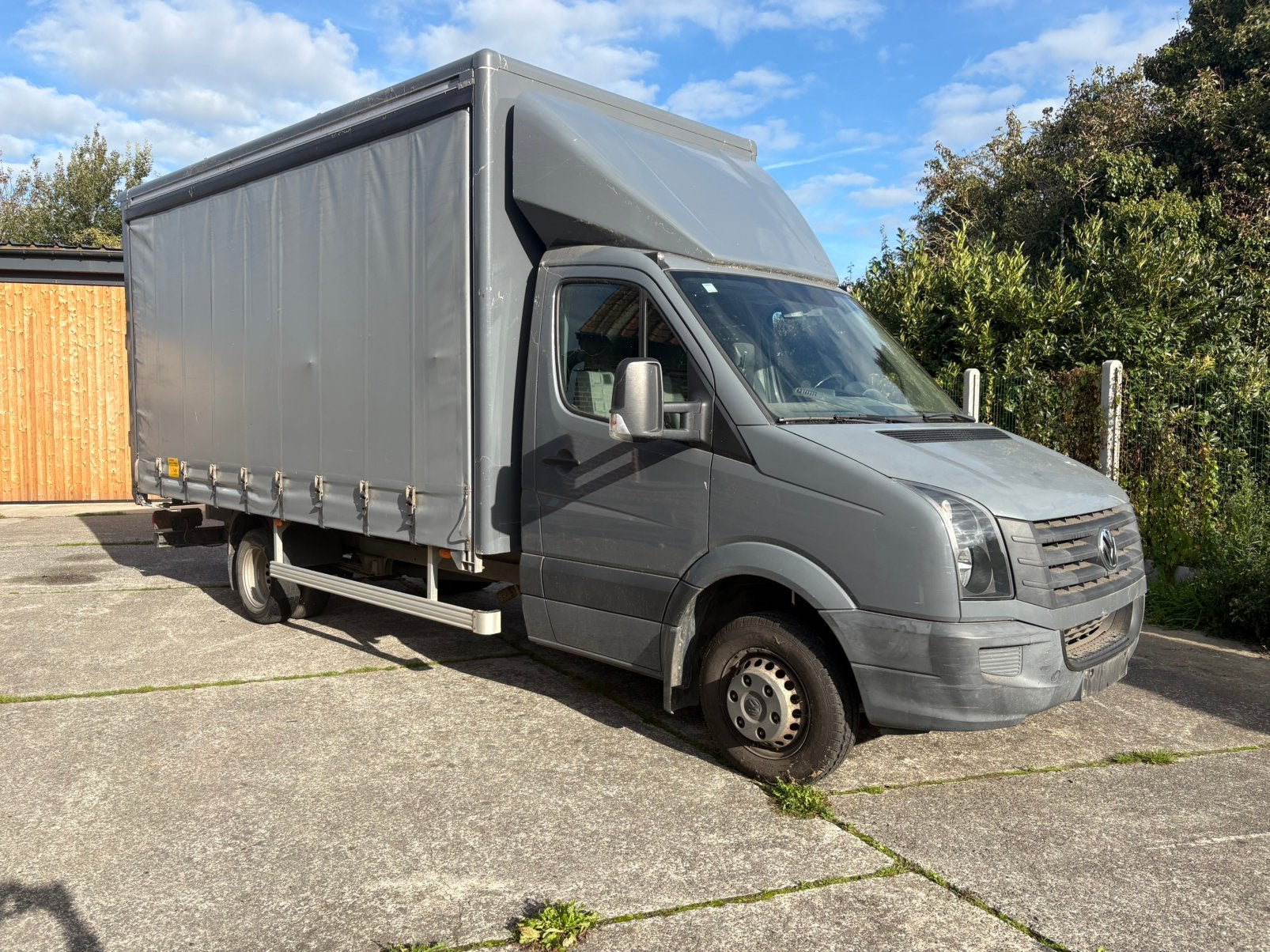 Volkswagen crafter met zeer weinig km’s, Auto's, Euro 5, Stof, Zwart, Volkswagen