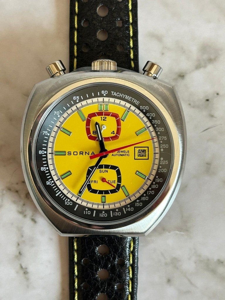 Montre automatique Bullhead Sorna neuve, Bijoux, Sacs & Beauté, Autres marques, Cuir, Acier, Envoi