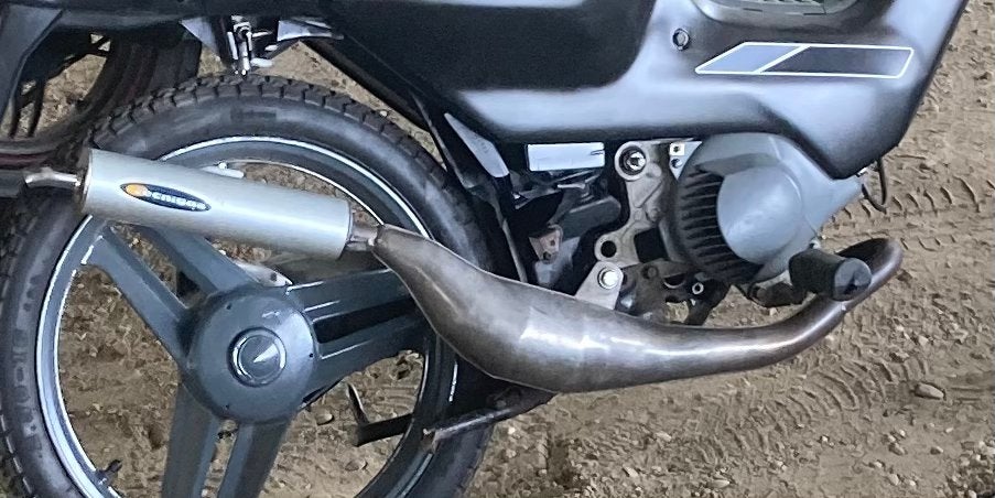 Pot d'échappement Honda Wallaroo/Peugeot Fox, Enlèvement ou Envoi, Utilisé