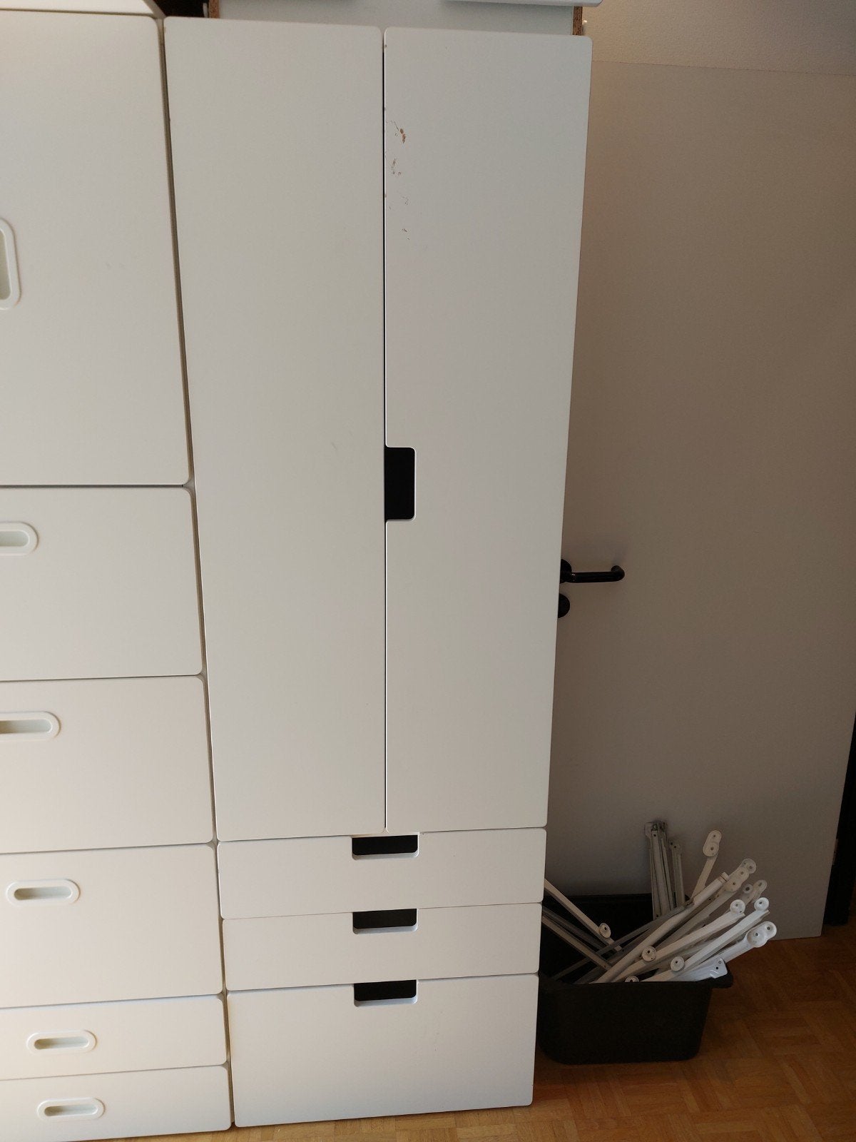 Ikea Stuva kast, Ophalen