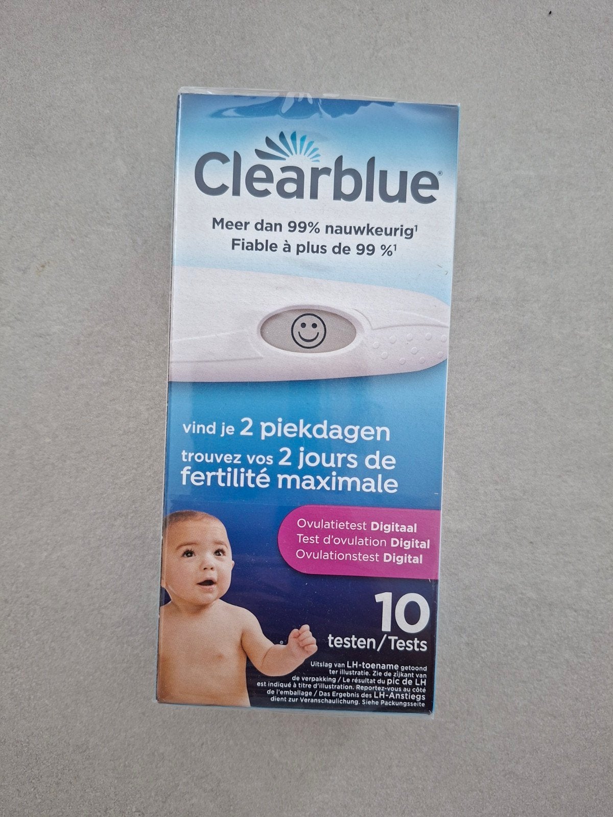 clearblue ovulatietest, Handtassen en Accessoires, Ophalen of Verzenden, Nieuw, Overige typen