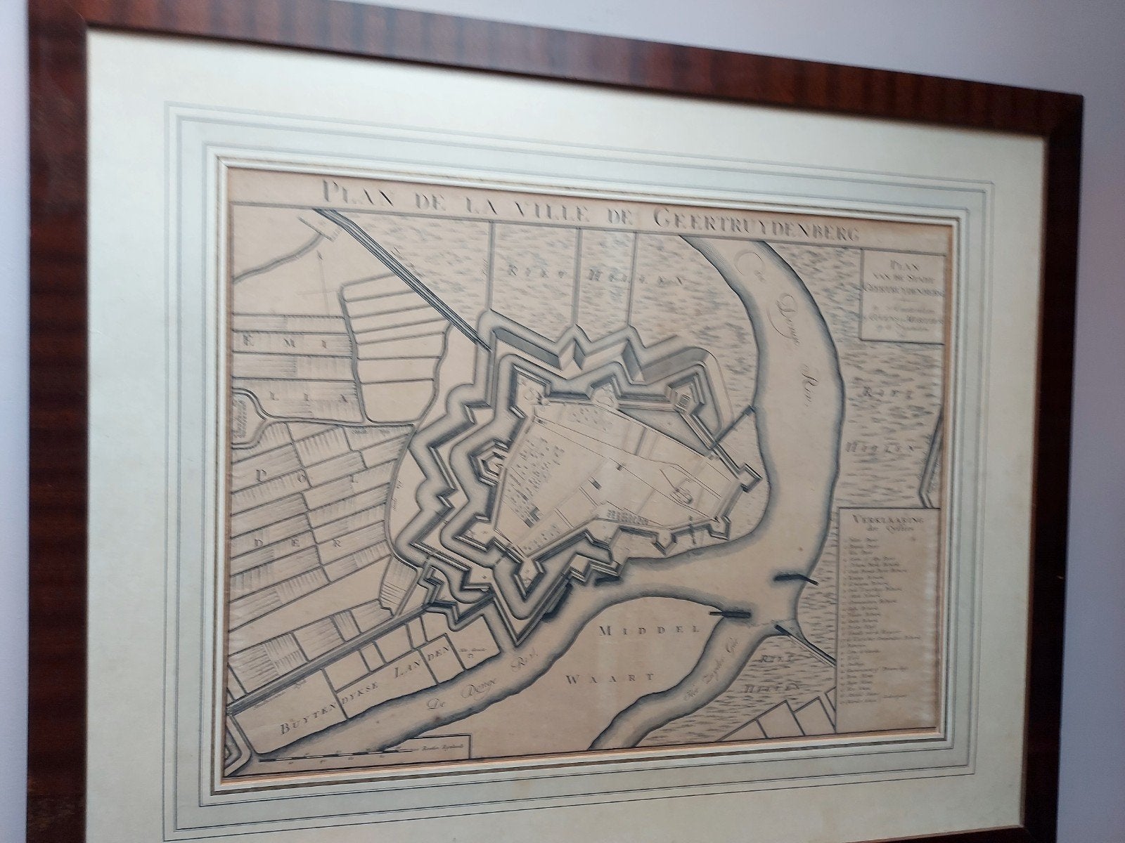 Geertruidenberg 1741, Antiquités & Art, Art | Eaux-fortes & Gravures, Enlèvement