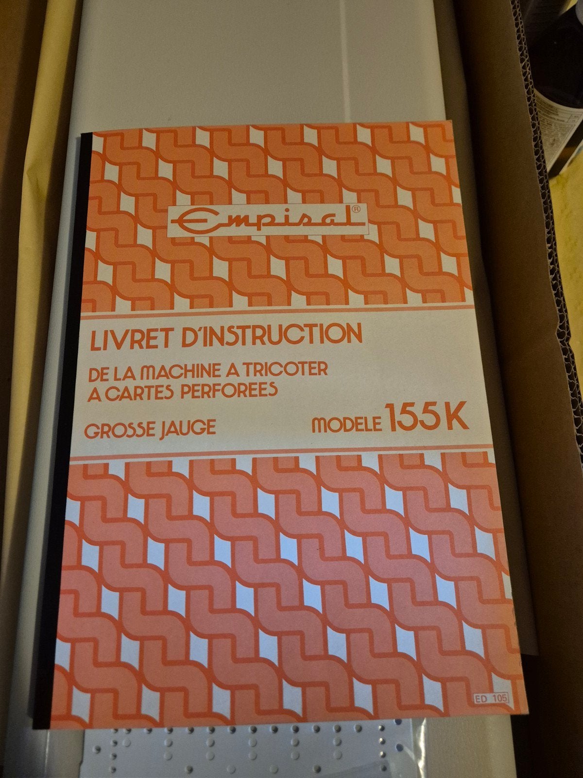Machine à tricoter EMPISAL KNITMASTER 155K - NEUVE d'époque, Enlèvement, Neuf