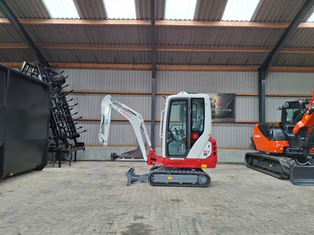 Takeuchi TB216, minigraver, minikraan, BJ2026, Nieuw!, Ophalen, Graafmachine