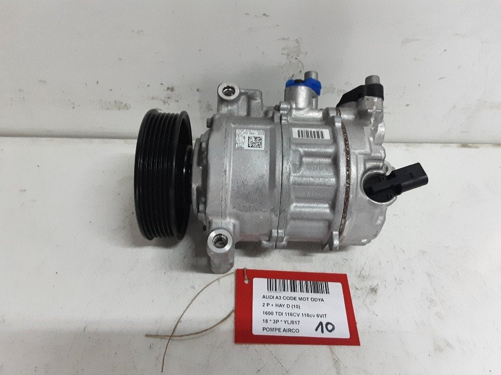 COMPRESSEUR CLIMATISATION Audi A3 (8V1 / 8VK) (5Q0816803H), Auto-Union-Straße  1,
85057  Ingolstadt, DE, Info@audi.de, Audi, Utilisé