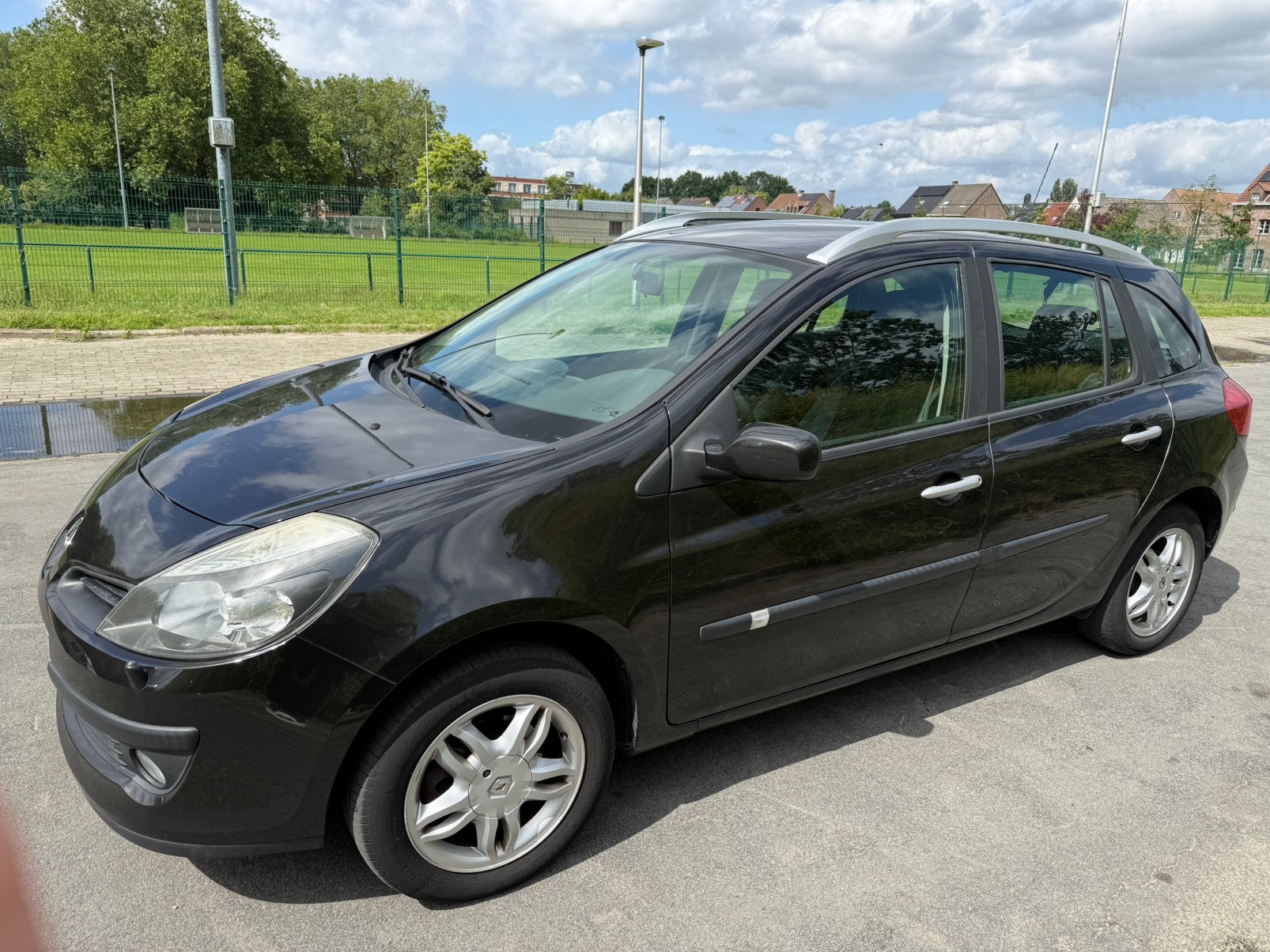 Renault Clio, Auto's, Renault, Voorwielaandrijving, Parkeersensor, Zwart, Leder en Stof