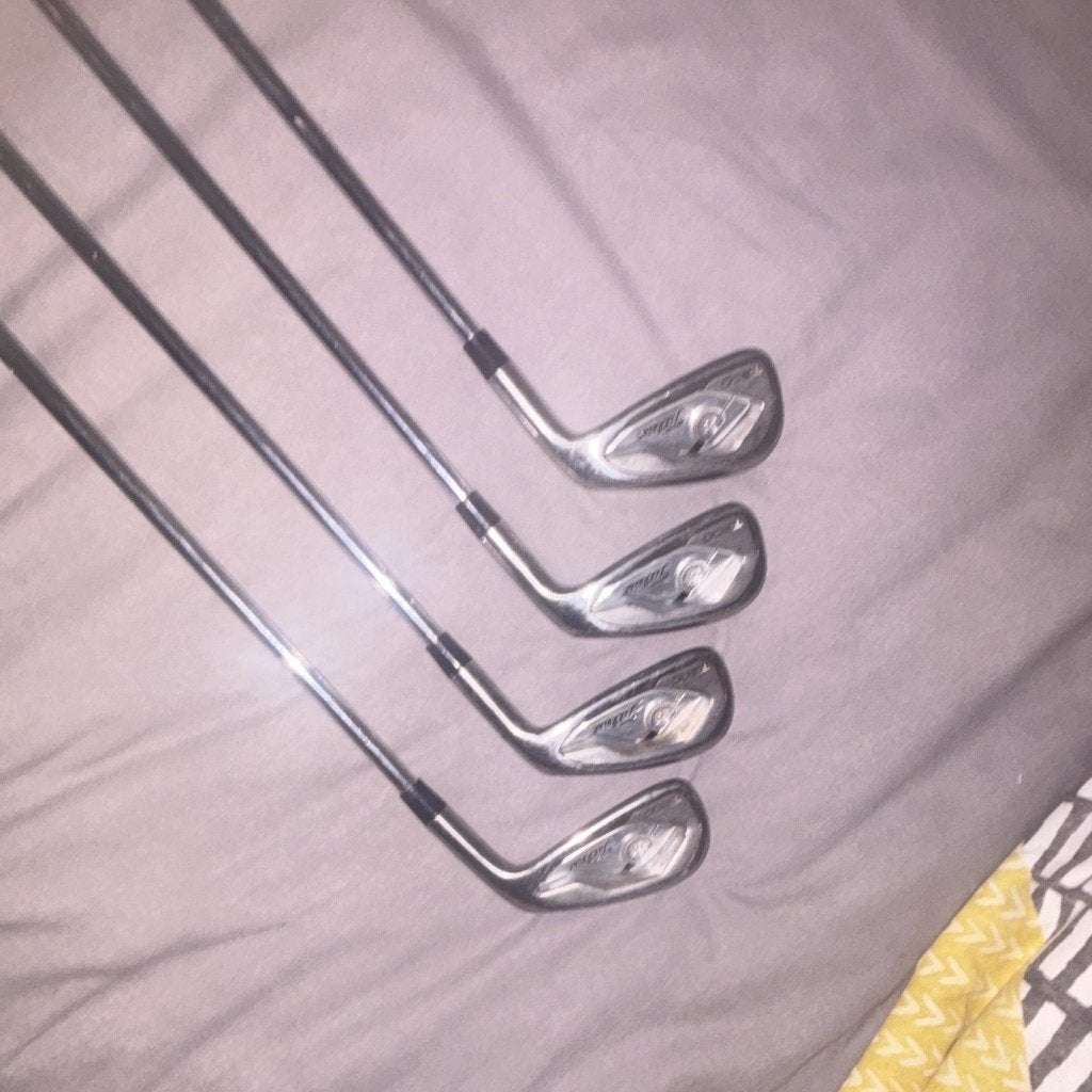 Titleist T200 golfset – 8 clubs, rechtshandig, Regular Flex, Sport en Fitness, Ophalen of Verzenden, Gebruikt, Set